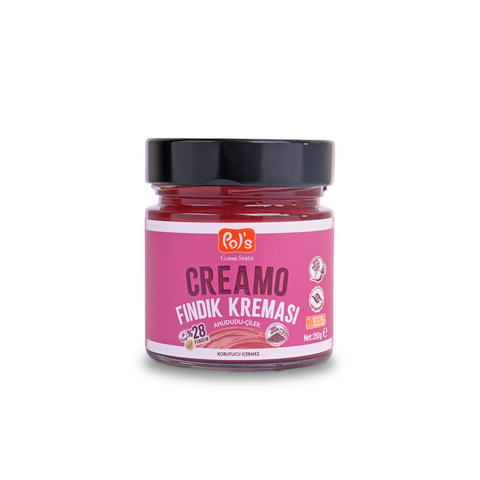 Pol’s Gurme Creamo Ahududu-Çilek Fındık Kreması 250 g