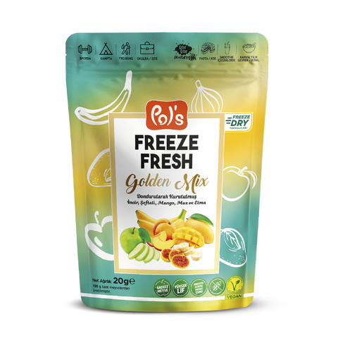 Pol's Freeze Fresh Dondurularak Kurutulmuş Golden Mix 20 gr