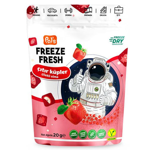 Pol's Freeze Fresh Dondurularak Kurutulmuş Çıtır Küpler 20 gr