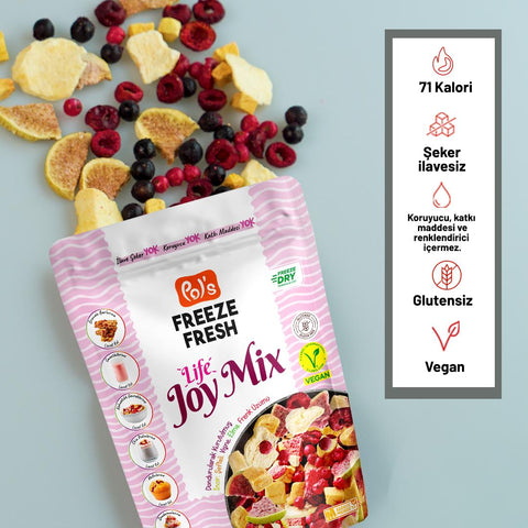 Pol's Freeze Fresh Dondurularak Kurutulmuş Joy Mix 20 g