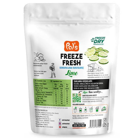 Pol's Freeze Fresh Lime Tozu 200 g