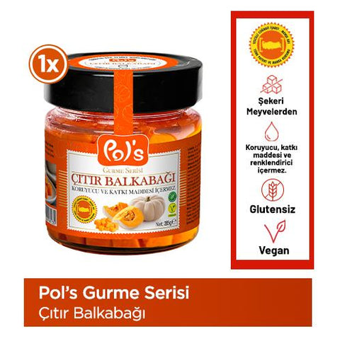 Pol's Gurme Adapazarı Beyaz Kestane Balkabağı Reçeli 285 g