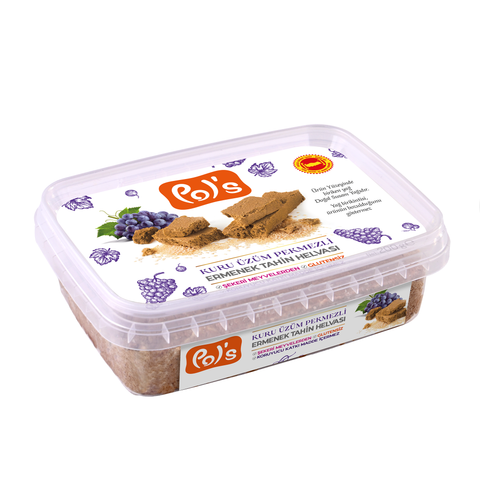 Pol's Şeker İlavesiz Kuru Üzüm Pekmezli Ermenek Helvası 200g