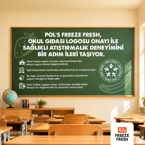 Pol's Freeze Fresh Dondurularak Kurutulmuş Muz 20 g x 7