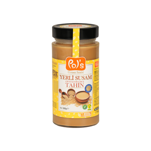 Pol's Gurme Yerli Susam Serisi Çifte Kavrulmuş Tahin 500 g