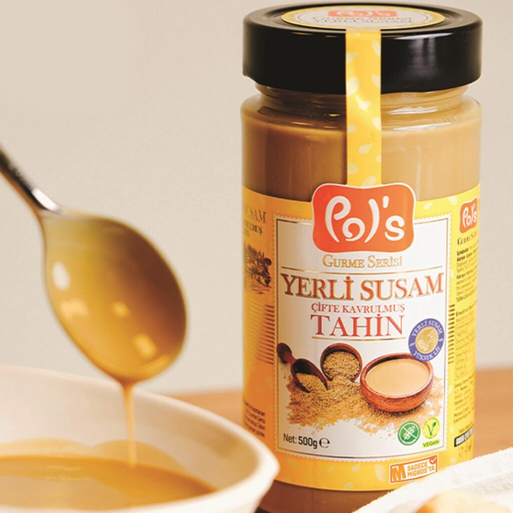 Pol's Gurme Yerli Susam Çifte Kavrulmuş Tahin 500 g x 2 adet - Görsel 2